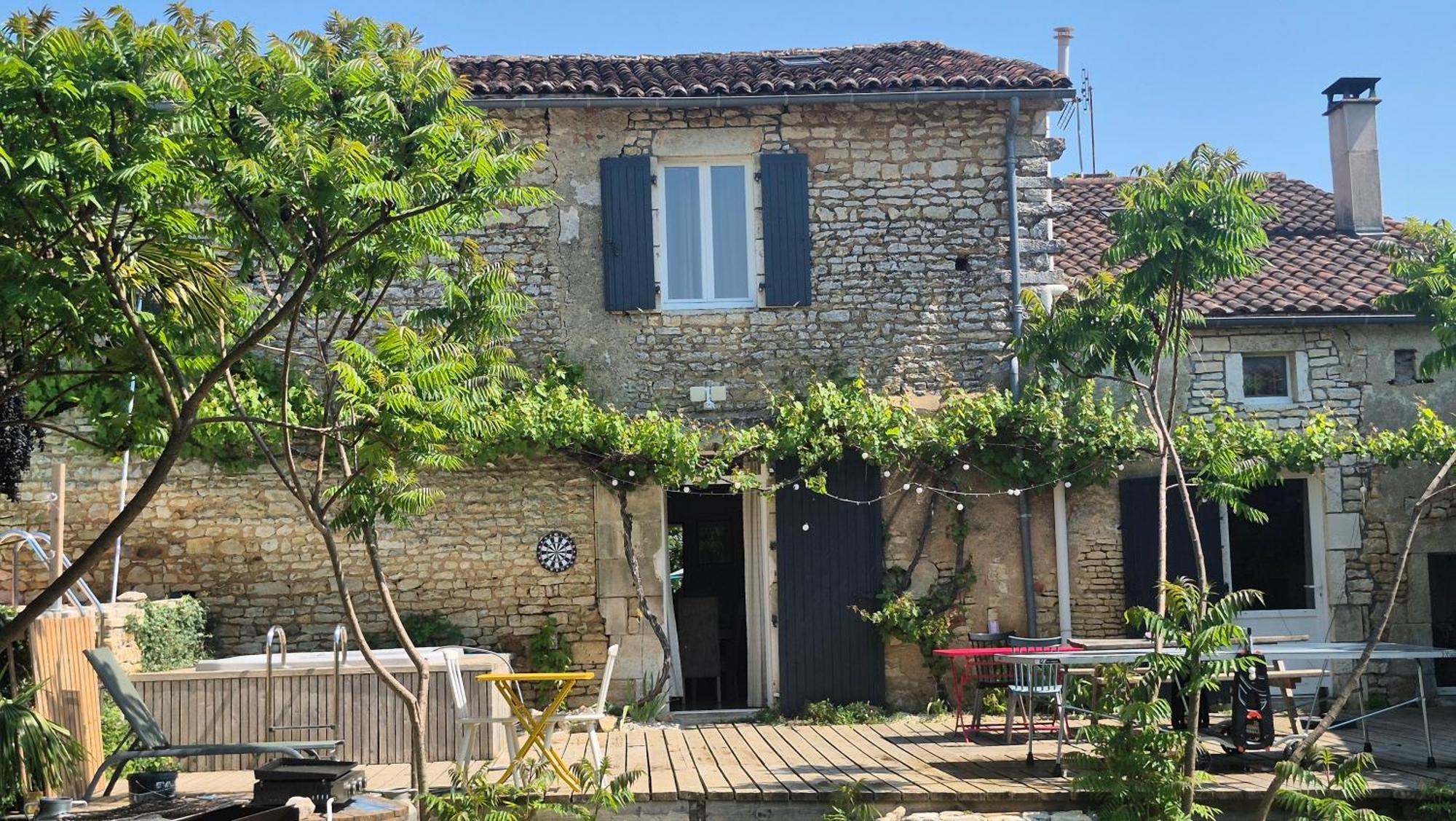 Les Chambres Du Nid Charentais La Poterie  Esterno foto